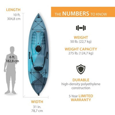 Pack 2 kayaks pesca Lifetime Tamarack Angler