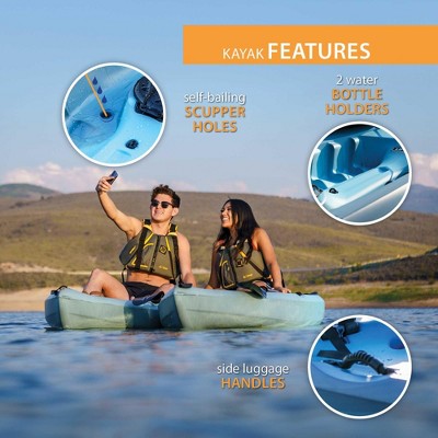 Pack 2 kayaks pesca Lifetime Tamarack Angler